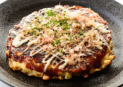 Okonomiyaki - Japanese Savoury Pancake