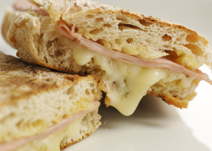 Closed Ham & Cheese Focaccia 