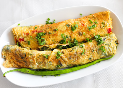 Kimchi Omelette