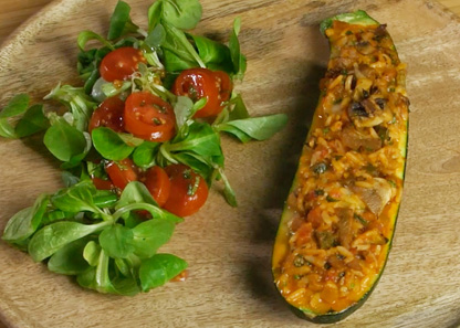 Stuffed Vegetable Courgette